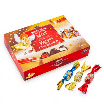 Choco Pack Bomboane de Pom Mixt Classic Szaloncukor Christmas Candy 800g