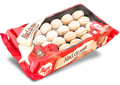 Happy Fursec Nuci cu Rom Rum Cream Cookies 500g