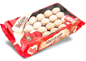 Happy Fursec Nuci cu Rom Rum Cream Cookies 500g