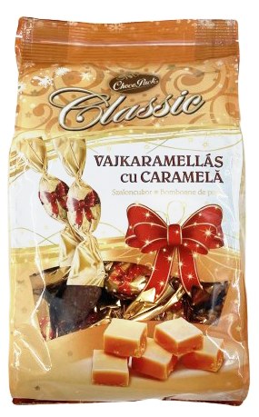 Choco Pack Bomboane de Pom Classic Szaloncukor Caramel Christmas Candy 350g