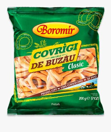 Boromir Covrigi de Buzau Classic Pretzels Vegan 200g