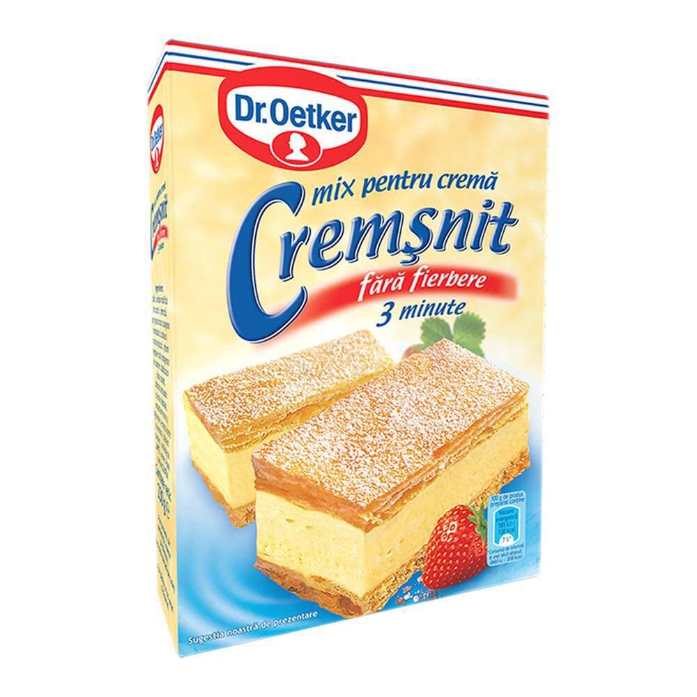 Dr. Oetker Vanilla Custard Filling Cream Cremsnit Cake Mix 230g