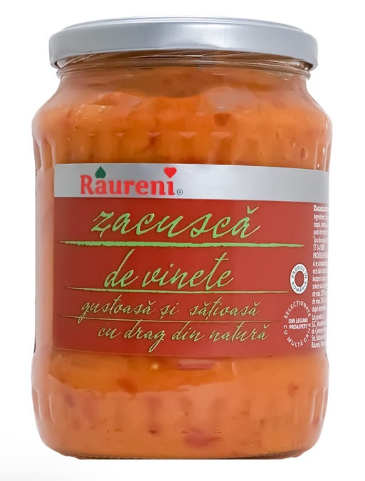 Raureni Zacusca De Vinete Egglant Spread 700g 24.7Oz