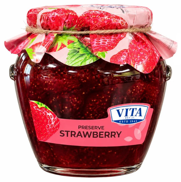 Orhei-Vita Dulceata Capsuni Intregi  Whole Strawberry Preserve 670g 23.6Oz
