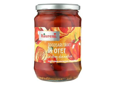 Raureni Gogosari in Otet Sliced Red Bell Peppers in Vinegar 680g 24Oz