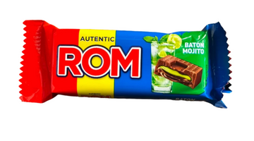 Kandia Rom Baton Mojito Flavored Cream Chocolate Bar 30g