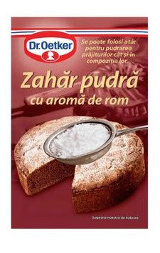 Dr.Oetker Zahar Pudra Rom Rum-flavored Powdered Sugar 50g