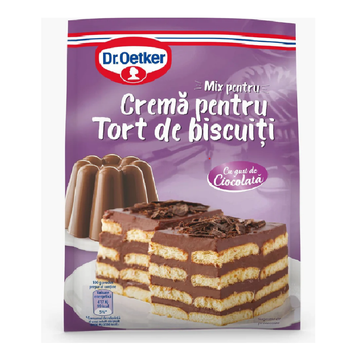 Dr. Oetker Chocolate Cream Mix for Biscuit Cake 90g