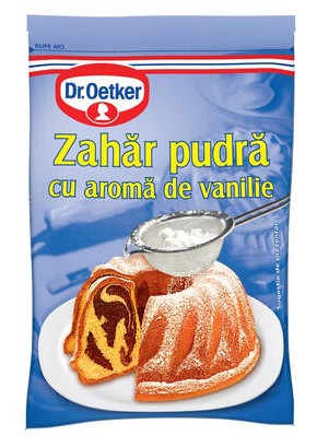 Dr.Oetker Zahar Pudra Vanilie Vanilla-flavored Powdered Sugar 80g