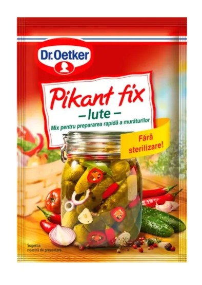 Dr.Oetker Pikant Fix Iute Preparare a Muraturilor Spicy Pickle Preservative 100g