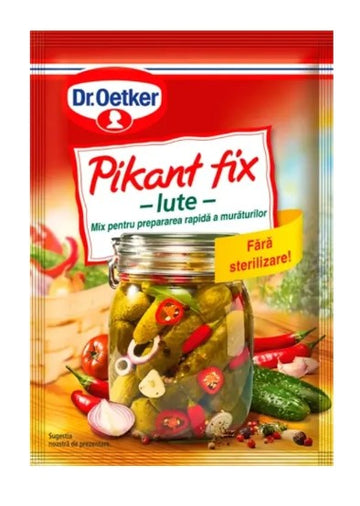 Dr.Oetker Pikant Fix Iute Preparare a Muraturilor Spicy Pickle Preservative 100g