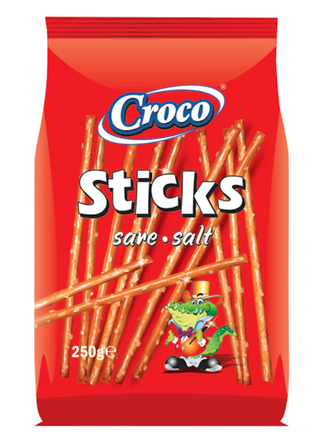 Croco Salted Pretzels Sticks - 250 g