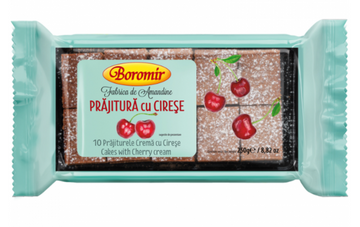 Boromir Prajitura cu Cirese Cherry Cake 250g 8.8Oz