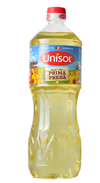 Unisol Ulei de Prima Presa Floarea Soarelui Sunflower Oil 1L