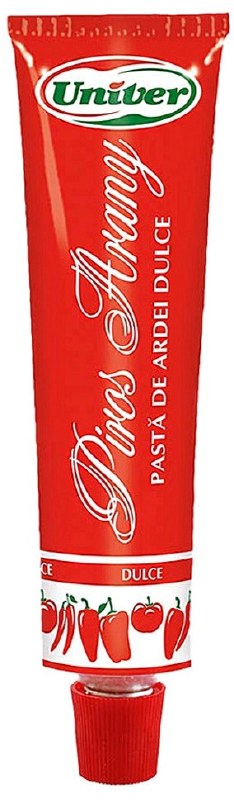 Univer Pasta Ardei Dulce Piros Arany Csemege Hungarian Paprika Paste Mild Sweet 70g