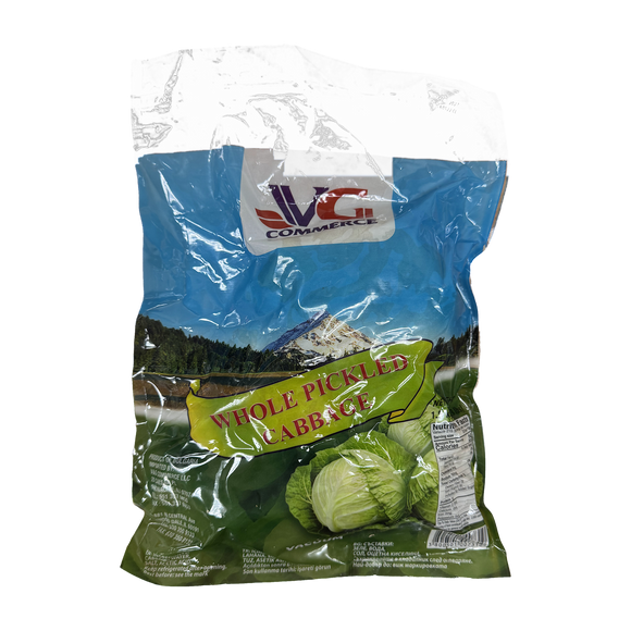 VgCommerce Varza Murata Whole Pickled Cabbage Head 3.3 Lb