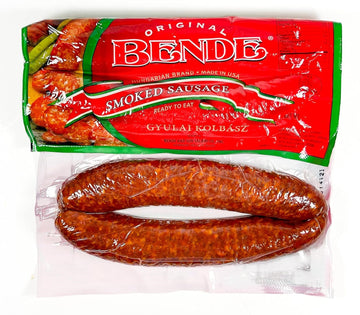 Bende Hungarian Dry Gyulai Kolbasz Smoked Sausage Mild 0.6 lb 275g