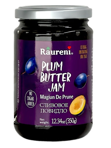Raureni Magiun de Prune Plum Butter Jam No Sugar Added 350g