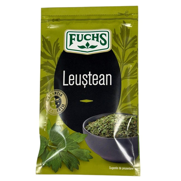 Fuchs Leustean Lovage Dried Leaves for Soups Cooking European Spice Herb 11g