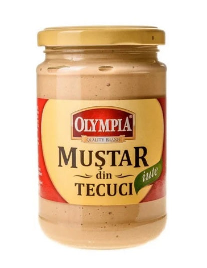 Olympia Mustar din Tecuci Iute Spicy Mustard 300g