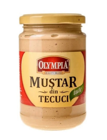 Olympia Mustar din Tecuci Iute Spicy Mustard 300g