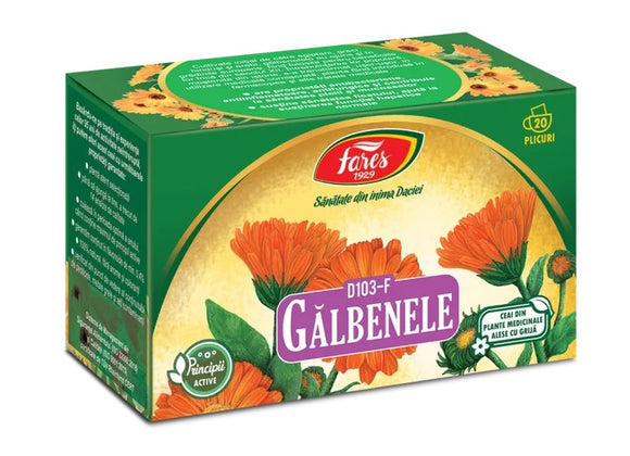 Fares Ceai de Galbenele Marigold Tea 20 Bags