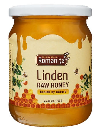 Romanita Miere de Tei Linden Row Honey 700g 24.7Oz