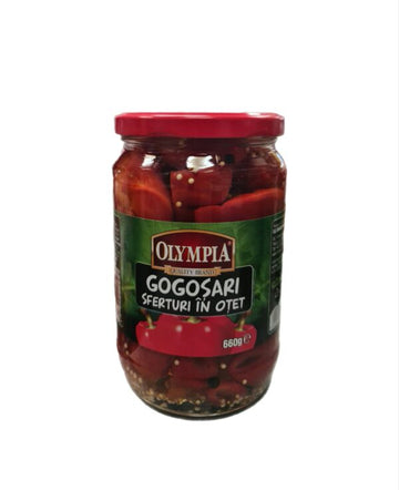 Olympia Gogosari in Otet Red Bell Peppers in Vinegar Pickled 660g