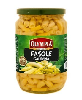 Olympia Fasole Galbena Pastai in Saramura Yellow Beans in Brine 720g