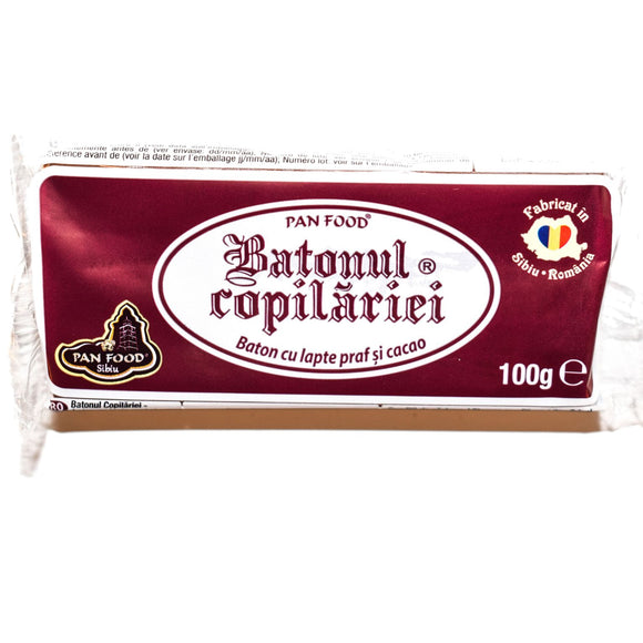 Batonul Copilariei Ciocolata de Casa Childhood Chocolate Bar 100g