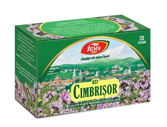 Fares Ceai de Cimbrisor Thyme Tea 20 Bags