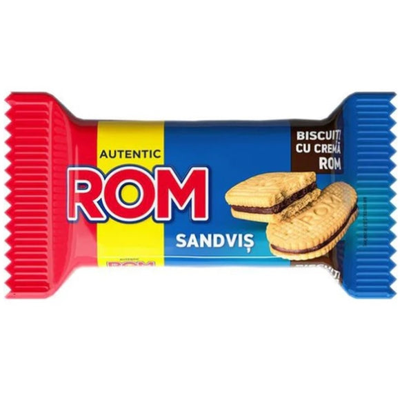 Kandia Rom Sandvis Biscuiti cu Crema Rum Cream Sandwich Biscuits 36g