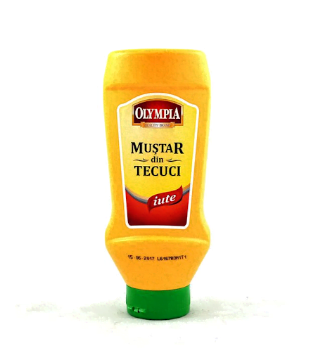Olympia Mustar din Tecuci Iute Spicy Mustard 500g 17.6Oz