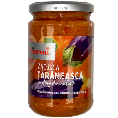 Raureni Zacusca Taraneasca Rustic Vegetable Spread 500g 21Oz