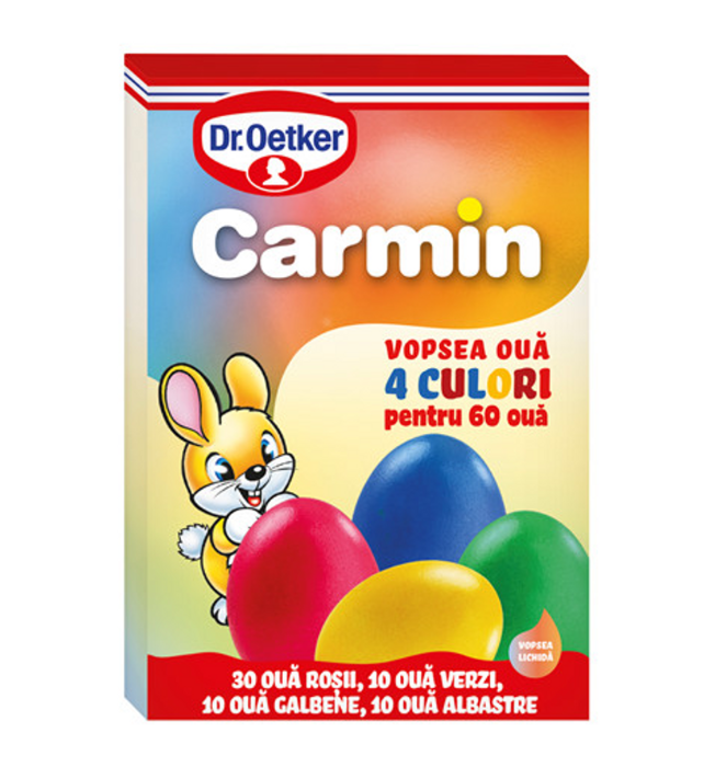 Dr.Oetker Vopsea Oua 4 culori Easter Egg Coloring Dye Kit 4 Colors