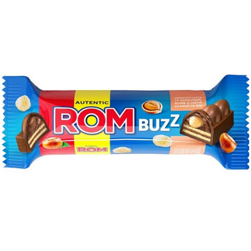 Kandia Rom Buzz Milk Chocolate with Wafer, Hazelnuts and rum-flavored Cream 50g