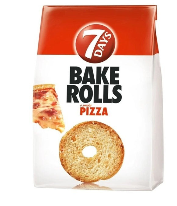 7 Days Bake Rolls with Pizza Flavour 80g