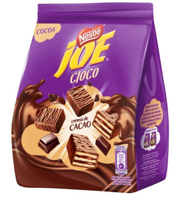 Joe CIOCO Cocoa Cream Wafers Coated in Milk Chocolate 160g