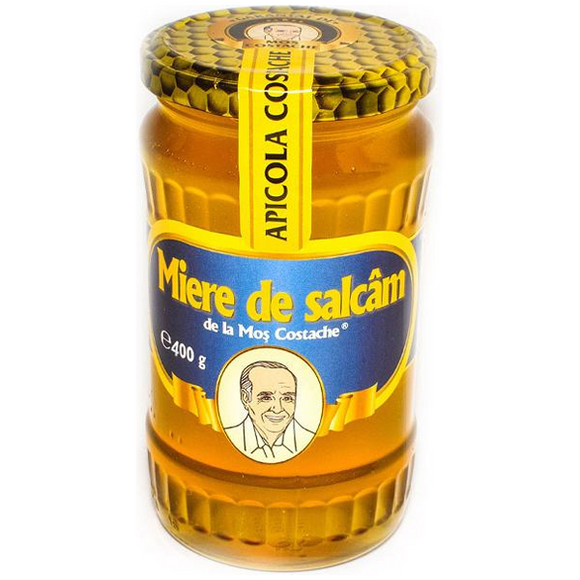 Mos Costache Miere de Salcam Acacia Row Honey 400g 14.10Oz
