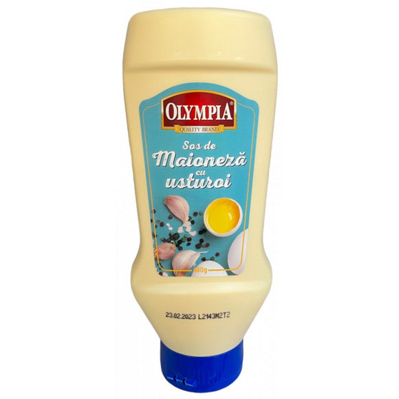 Olympia Maioneza cu Usturoi Garlic Mayonnaise Sauce 480g 16.9Oz